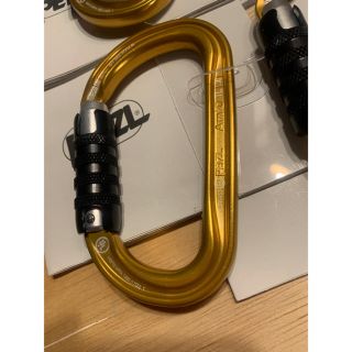 ペツル(PETZL)の【bes様専用】PETZL AMD(TL)シルバー3個ゴールド2個(登山用品)