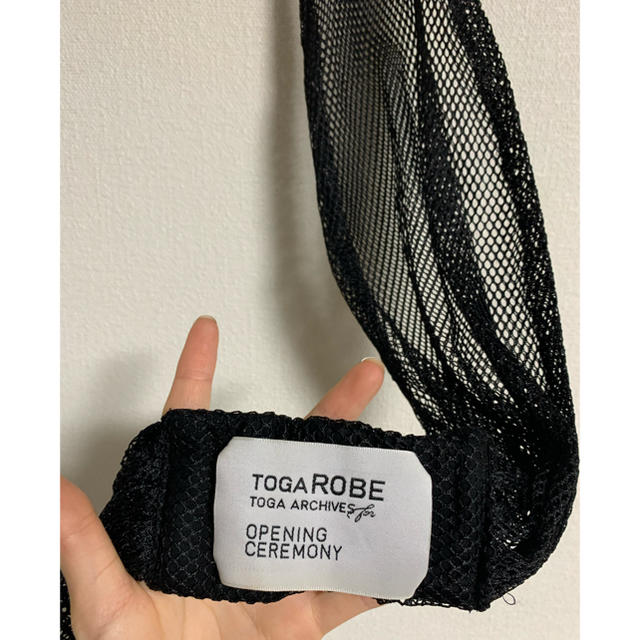 TOGA(トーガ)のオープニングセレモニー　toga メッシュヘアバンド レディースのヘアアクセサリー(ヘアバンド)の商品写真