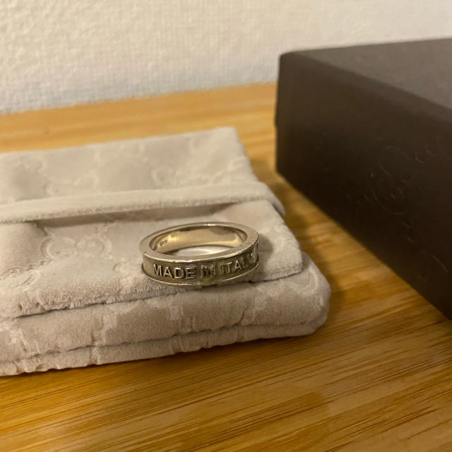 していたの〗 Gucci アクセサリー メンズ レディース シルバーリングの ...