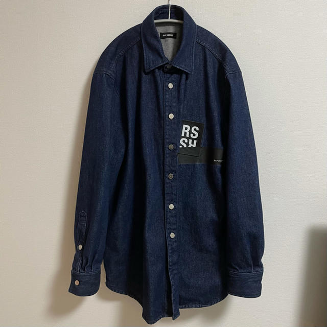 RAF SIMONS 18SS Carry Over Denim Shirt Mトップス