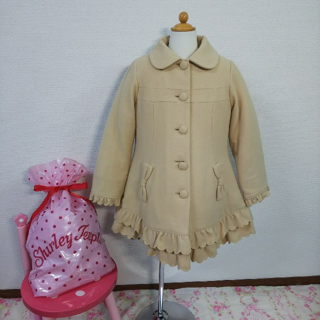 Shirley Temple(シャーリーテンプル)のゆづmama様専用624 シャーリーテンプル コート 110 120 キッズ/ベビー/マタニティのキッズ服女の子用(90cm~)(コート)の商品写真