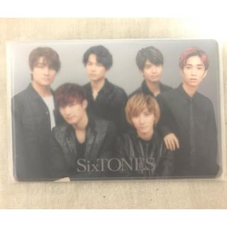 ジャニーズ(Johnny's)のSixTONES 会員証ケース(アイドルグッズ)