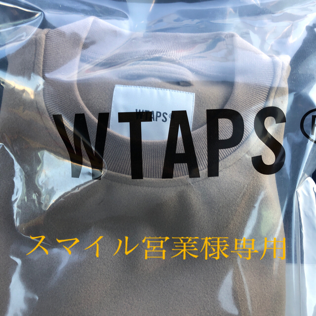 wtaps smockスウェット