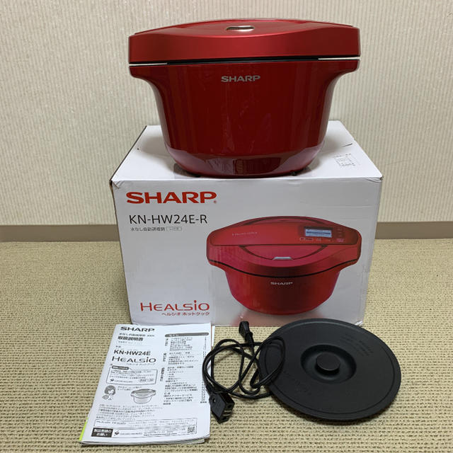 SHARP(シャープ)の[ティーガーデン様専用] SHARP KN-HW24E-R スマホ/家電/カメラの調理家電(調理機器)の商品写真