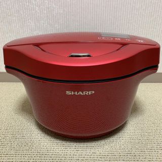 シャープ(SHARP)の[ティーガーデン様専用] SHARP KN-HW24E-R(調理機器)