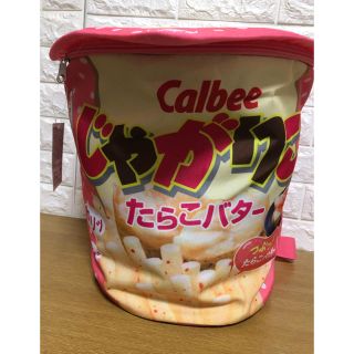 カルビー(カルビー)のじゃがりこリュック　♡たらこ♡新品タグ付　ピンク(キャラクターグッズ)