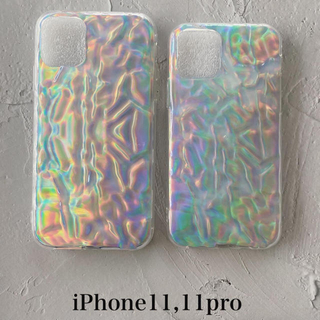 iPhoneケース　オーロラ　iPhone11pro(iPhoneケース)