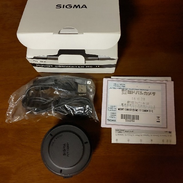 スマホ/家電/カメラSIGMA MOUNT CONVERTER MC-11　EF-E