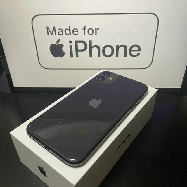 iPhone11 デュアルSIMフリー 256GB ブラック