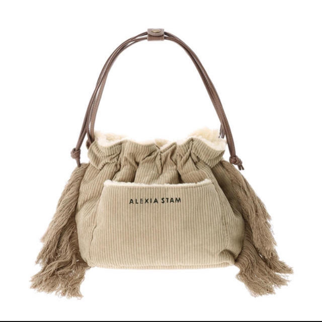 ALEXIA STAM(アリシアスタン)のALEXIA STAM 巾着バッグ アリシアスタン Drawstring bag レディースのバッグ(ショルダーバッグ)の商品写真