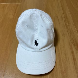 ポロラルフローレン(POLO RALPH LAUREN)のポロラルフローレン　ホワイトキャップ(キャップ)