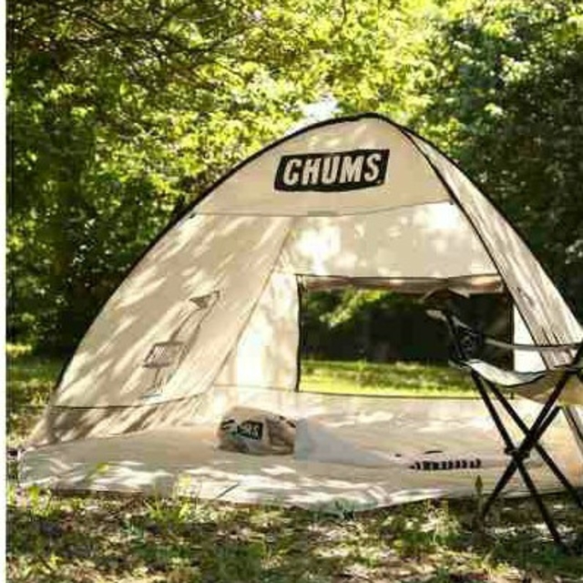 CHUMS(チャムス)の【ラスト１点！】新品 POP UP SUNSHADE UVカット テントのみ出品 スポーツ/アウトドアのアウトドア(テント/タープ)の商品写真