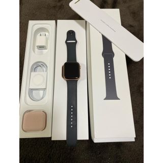 アップルウォッチ(Apple Watch)のApple Watch Series5 44mm Gold Aluminum(腕時計(デジタル))