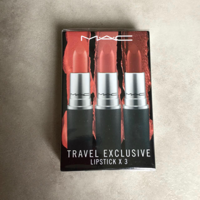 MAC TRAVEL EXCLUSIVE リップ3本セット　マック　口紅　新品