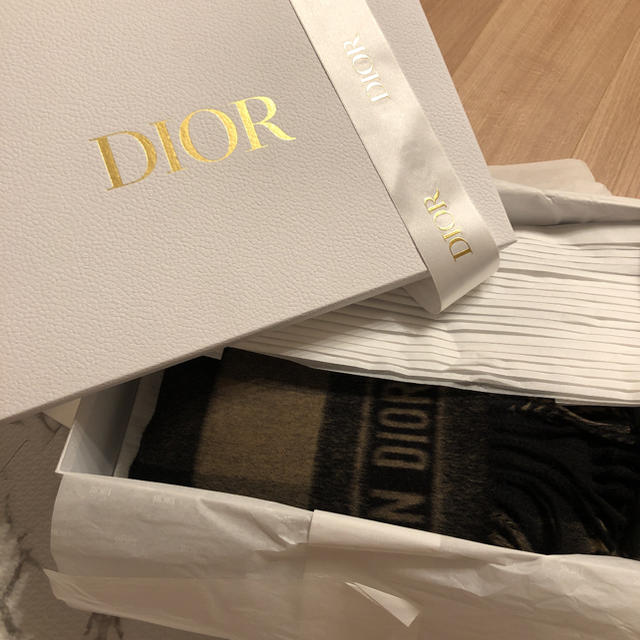 Dior(ディオール)のcheck'n'Diorスカーフ レディースのファッション小物(マフラー/ショール)の商品写真