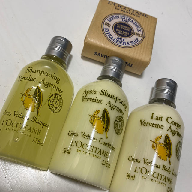 L'OCCITANE(ロクシタン)のロクシタン　シトラスヴァーベナ　アメニティ コスメ/美容のキット/セット(サンプル/トライアルキット)の商品写真