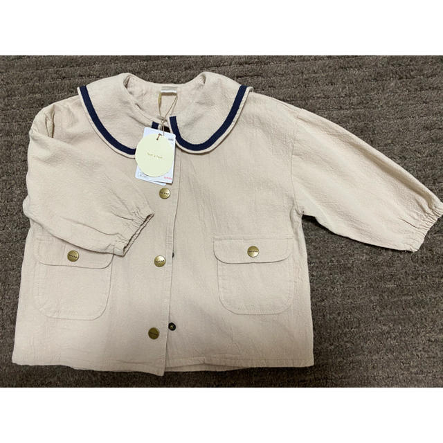 futafuta(フタフタ)のテータテート　アウター キッズ/ベビー/マタニティのキッズ服女の子用(90cm~)(ジャケット/上着)の商品写真