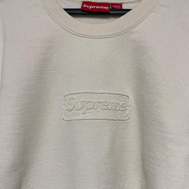 Supreme Cutout Logo Crewneck Lサイズ