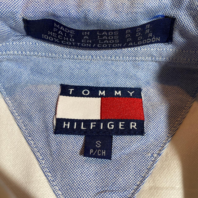 TOMMY HILFIGER(トミーヒルフィガー)のTOMMY HILFIGER 長袖シャツ　古着 メンズのトップス(シャツ)の商品写真