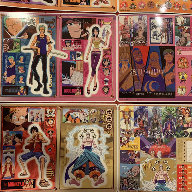 4枚セット シール One Piece 空島編の通販 By ひろむ S Shop ラクマ