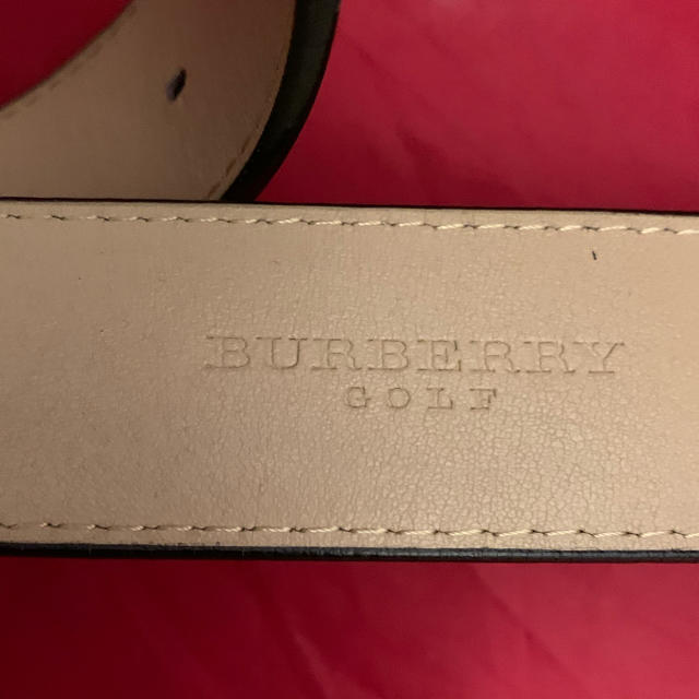 BURBERRY(バーバリー)のBurberry golf☆レザーベルト メンズのファッション小物(ベルト)の商品写真