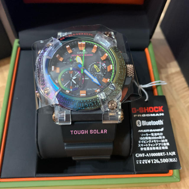 G-SHOCK(ジーショック)のCASIO G-SHOCK FROGMAN GWF-A1000BRT-1AJR メンズの時計(腕時計(アナログ))の商品写真