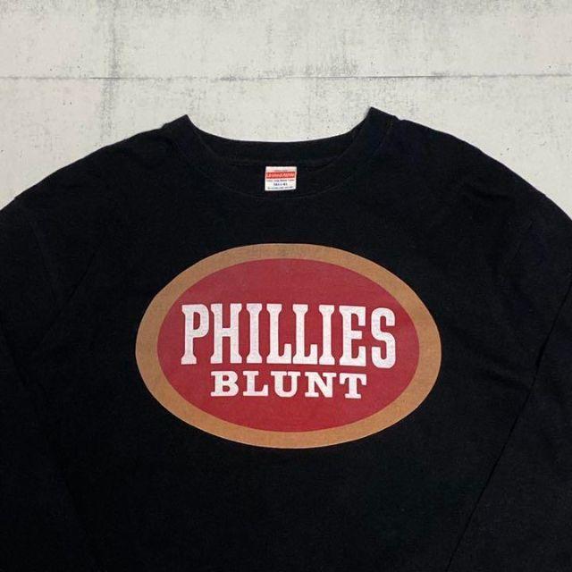 Hanes(ヘインズ)の【レア】　Phillies Blunt フィリーズ　ブラント　ロンt プリント メンズのトップス(Tシャツ/カットソー(七分/長袖))の商品写真