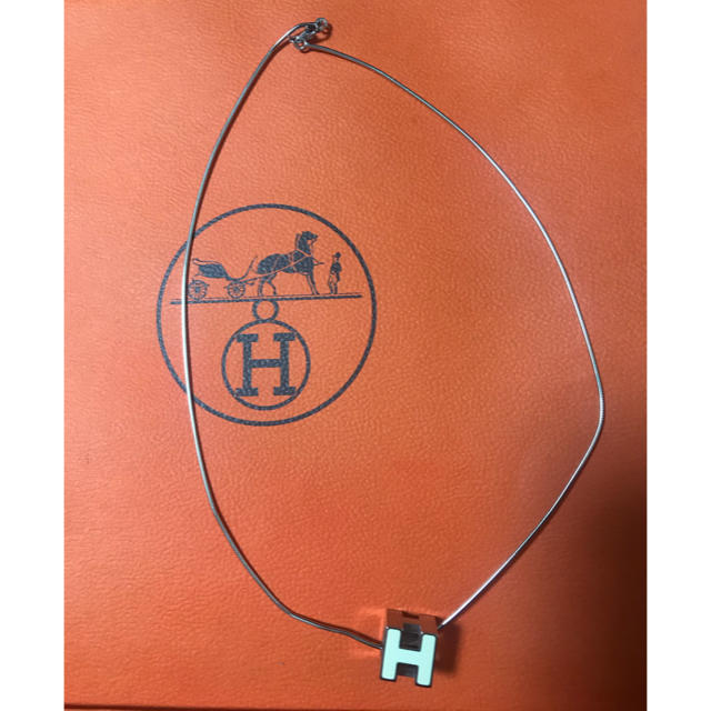 Hermes(エルメス)のエルメス　Hキューブネックレス レディースのアクセサリー(ネックレス)の商品写真