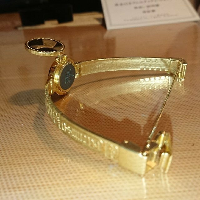 セイコー 黄金のネフェルティティ 22金仕上げコインウォッチ:金時計 セイコー 黄金のネフェルティティ 22金仕上げコインウォッチ:金時計
