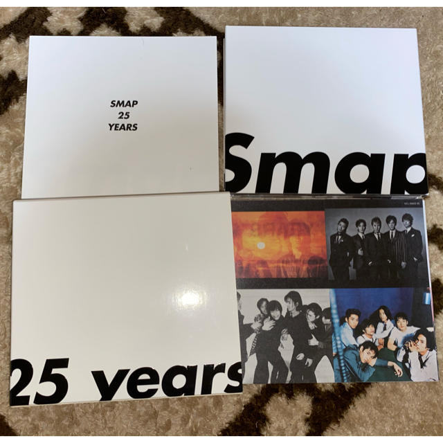 SMAP(スマップ)のSMAP25YEARS アルバム CD SMAP ジャニーズ 中古品 エンタメ/ホビーのタレントグッズ(アイドルグッズ)の商品写真