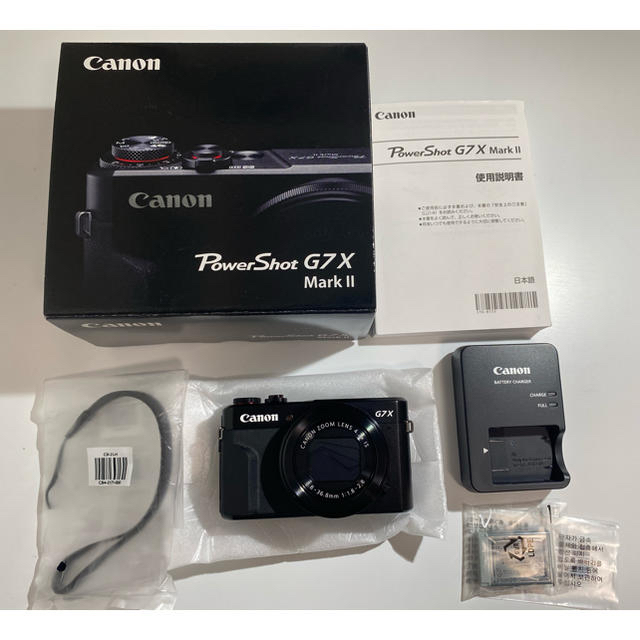 Canon(キヤノン)のCanon Power Shot G7X MarkⅡ スマホ/家電/カメラのカメラ(コンパクトデジタルカメラ)の商品写真