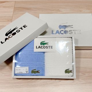 ラコステ(LACOSTE)のラコステ ハンドタオル　2枚入り×2セット(タオル/バス用品)