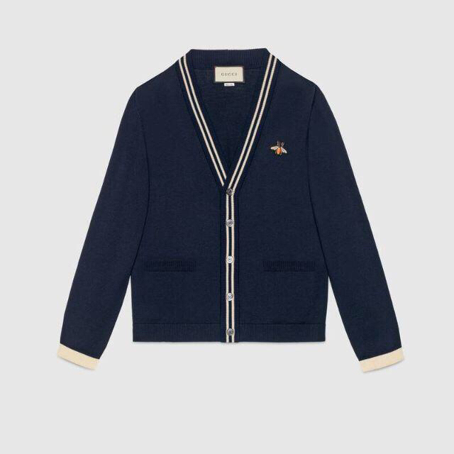 【GUCCI】グッチ ウールカーディガン ネイビー S メンズ 18FW ビー | フリマアプリ ラクマ 【GUCCI】グッチ ウールカーディガン ネイビー S メンズ 18FW ビー | フリマアプリ ラクマ