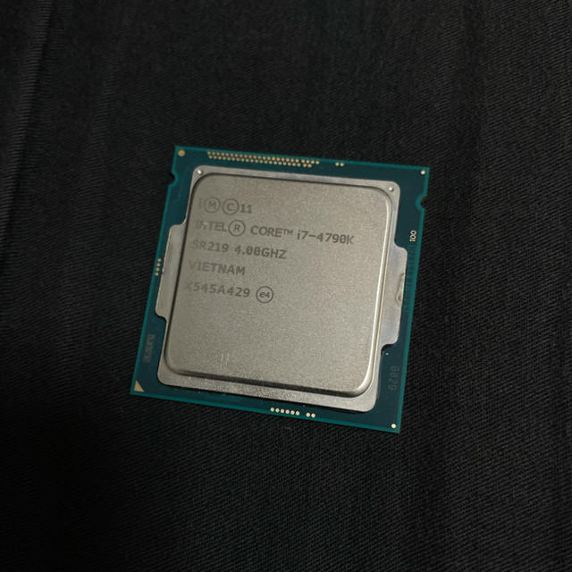 Intel i7 4790K CPU ファン付き
