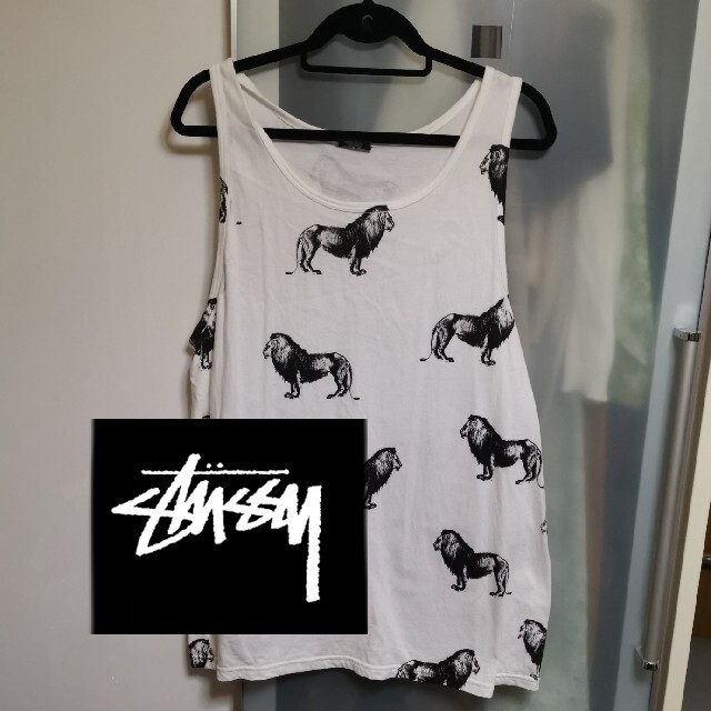 STUSSY(ステューシー)のstussy アニマル柄タンクトップ メンズのトップス(タンクトップ)の商品写真