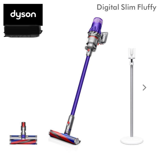 新しく着き Dyson - Dyson Digital Slim Fluffy SV18FF 新品 掃除機