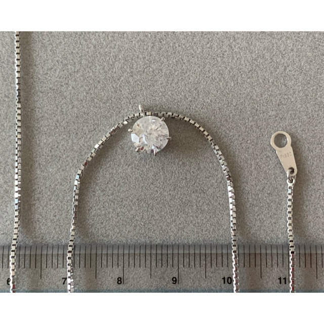 Ptダイヤモンドネックレス 1.258ct レディースのアクセサリー(ネックレス)の商品写真