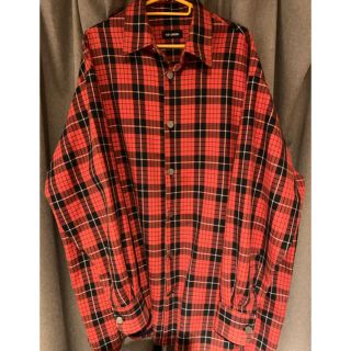 raf Simons 18SS 希少国内正規品 オーバーサイズチェックシャツ