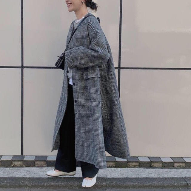 日曜までの出品◆ヨンファyonfa◆cocoon long river coat