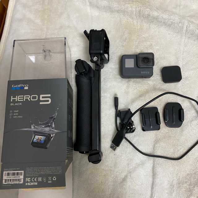 GoPro(ゴープロ)のGoPro5 black スマホ/家電/カメラのカメラ(コンパクトデジタルカメラ)の商品写真