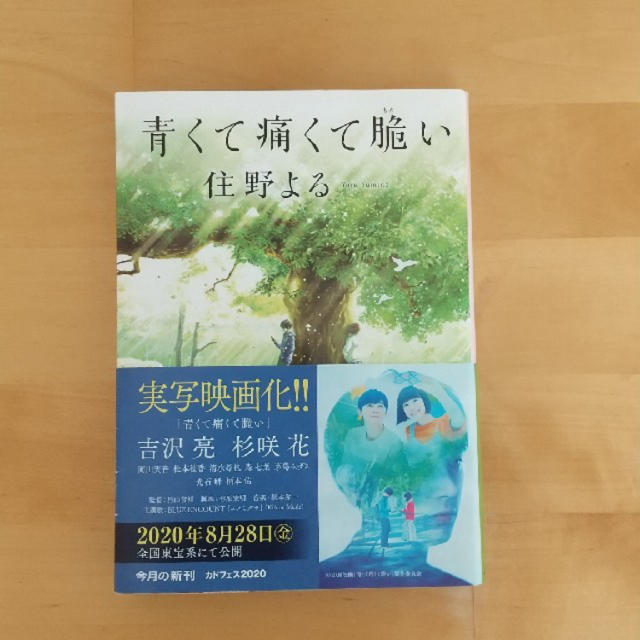 角川書店(カドカワショテン)の青くて痛くて脆い⭐︎文庫本 エンタメ/ホビーの本(文学/小説)の商品写真