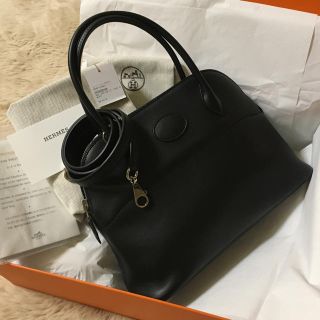 エルメス(Hermes)のエルメス　ボリード27 ノアール　(ショルダーバッグ)