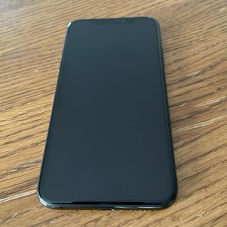 アップル(Apple)の美品　iPhone XS 256GB simフリー　黒　スペースグレイ　本体(スマートフォン本体)
