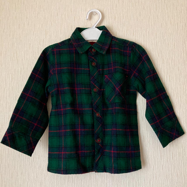 MARKEY'S(マーキーズ)の☆新品 未使用 BACK&FORTH チェックシャツ 95☆ キッズ/ベビー/マタニティのキッズ服男の子用(90cm~)(ジャケット/上着)の商品写真