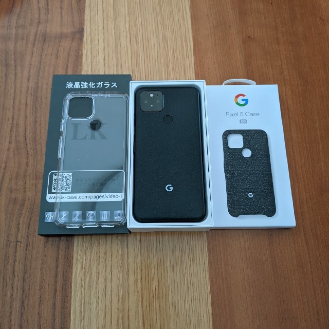 Pixel5 試用のみ　ケース・フィルム付き