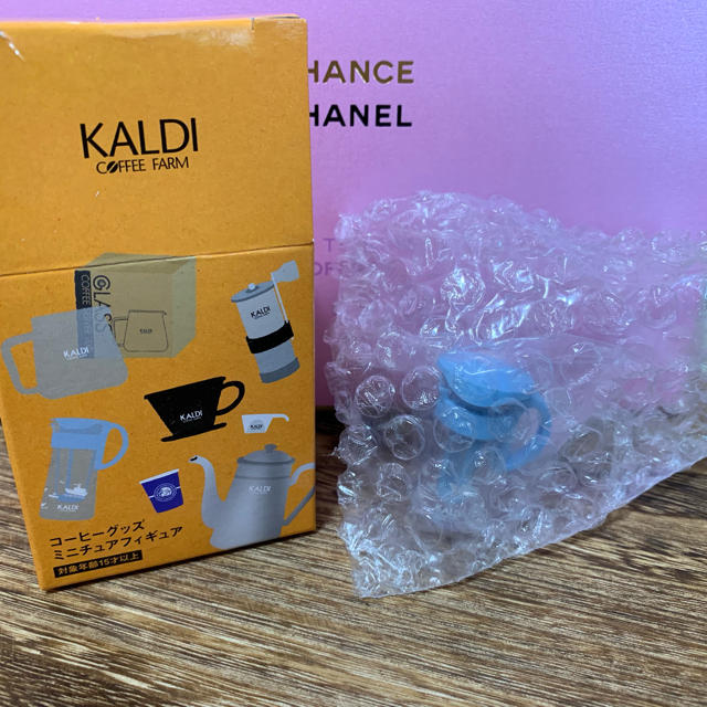 KALDI(カルディ)のカルディ コーヒーグッズ ミニチュアフィギュア エンタメ/ホビーのコレクション(ノベルティグッズ)の商品写真