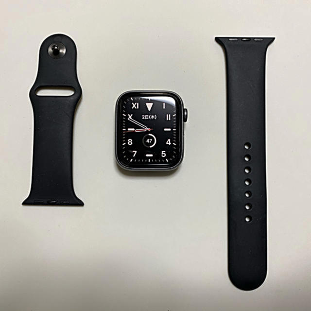 Apple Watch(アップルウォッチ)のApple Watch series4/44mm/SpaceGray/Wi-Fi レディースのファッション小物(腕時計)の商品写真