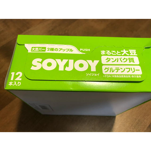 大塚製薬(オオツカセイヤク)のSOYJOY ソイジョイ 2種のアップル 12本入り 食品/飲料/酒の食品(菓子/デザート)の商品写真