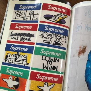 センス(SENSE)の雑誌センス　特別付録　supremeステッカー(ファッション)