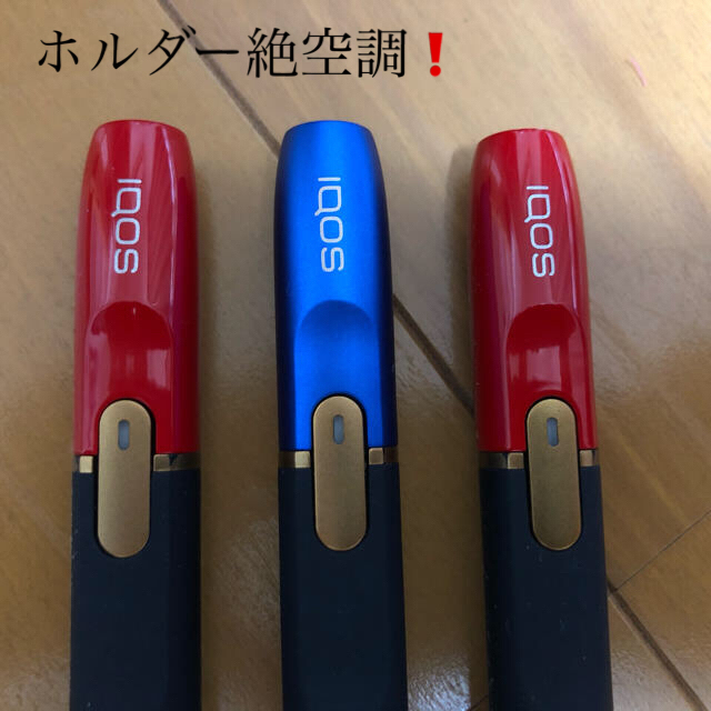 IQOS(アイコス)のiQOS2.4plusネイビー3台、本日のみ値引き明日戻します メンズのファッション小物(タバコグッズ)の商品写真